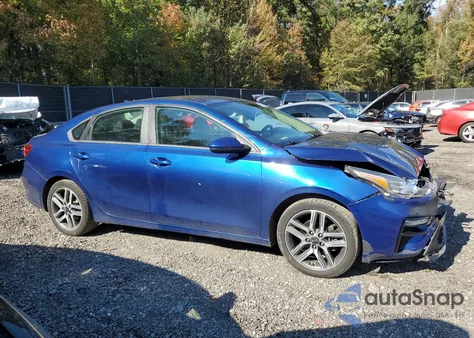 2019 Kia Forte Gt Line z USA, uszkodzony, nr VIN 3KPF34AD2KE020741